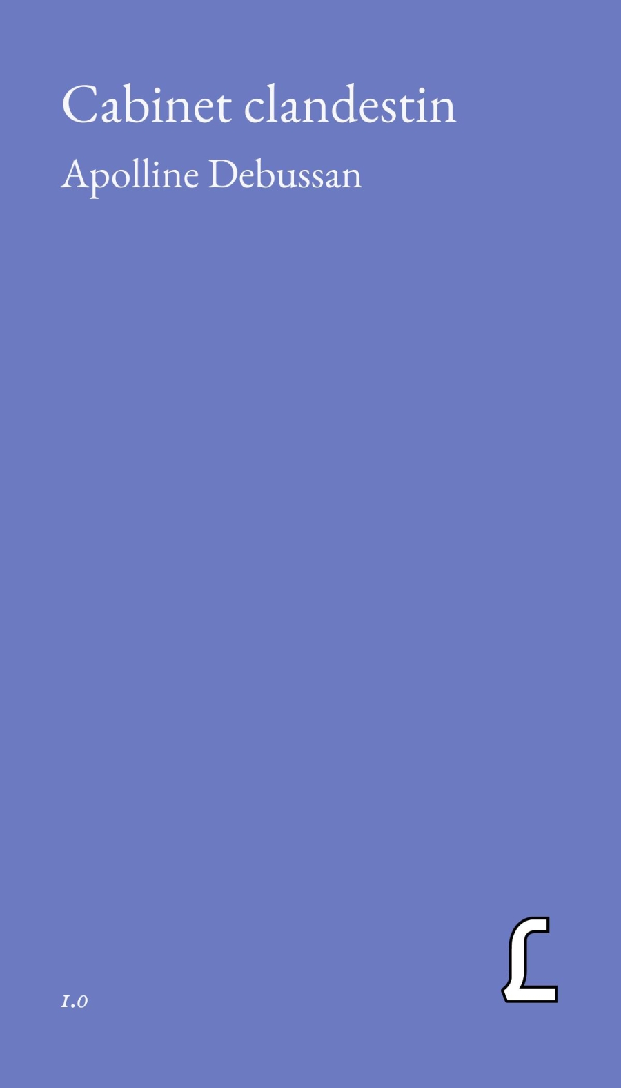 Recto cover of Cabinet clandestin - Coulisses