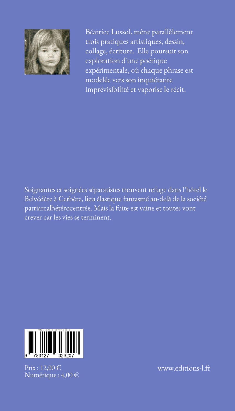 Verso couverture NON merci la vie