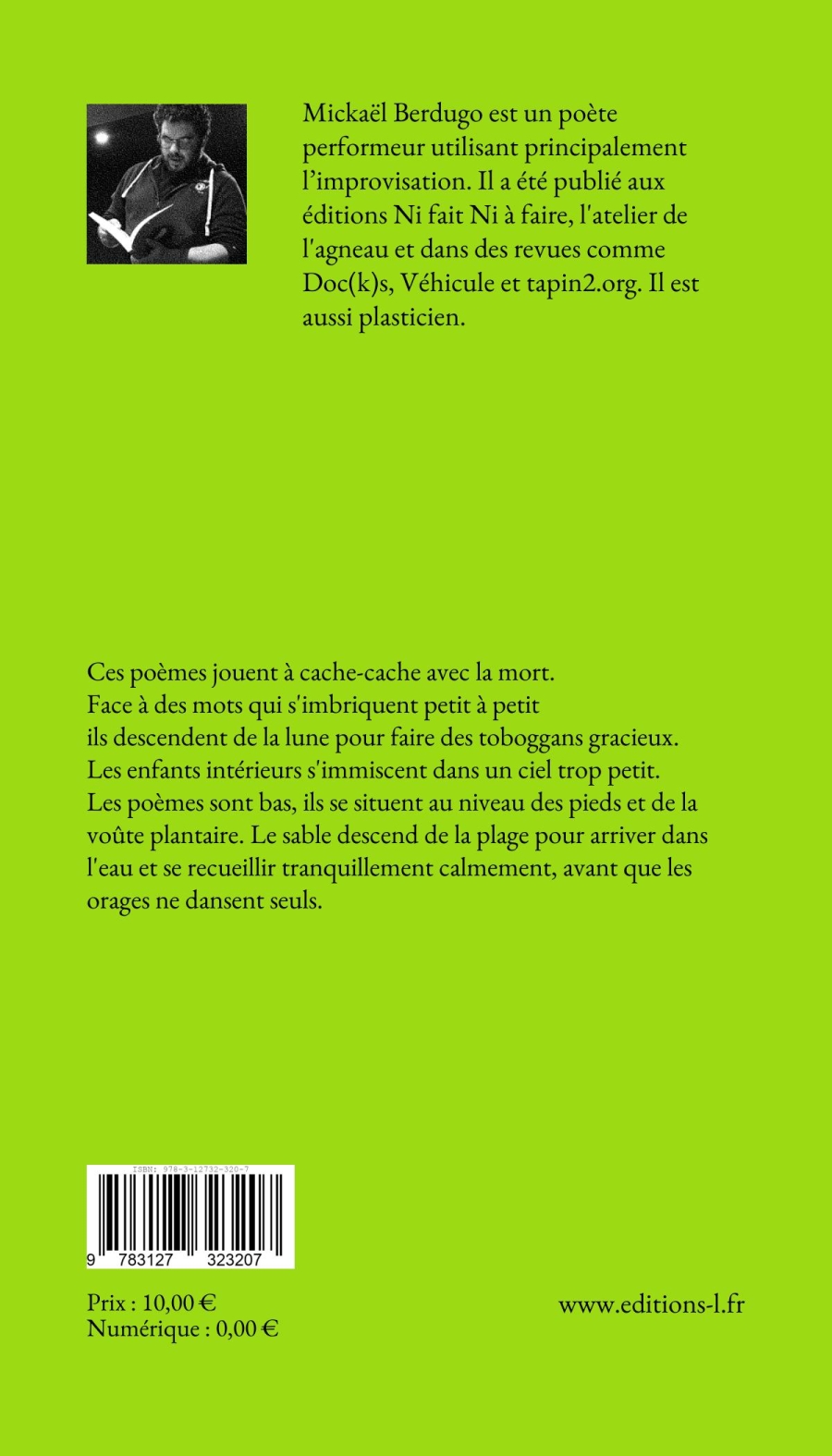 Verso couverture NAISSANCE DES NUAGES